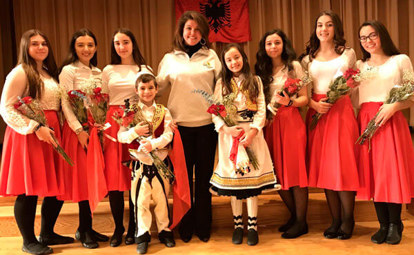 St. Barnabas H.S. Celebrates Albania