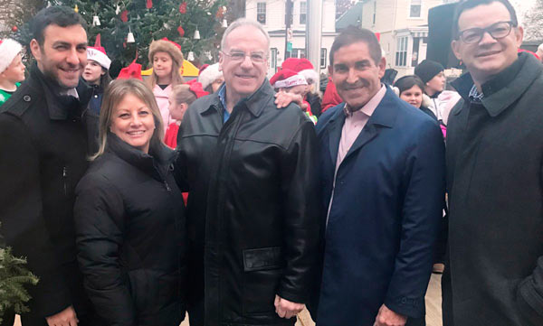 Electeds At Woodlawn Tree Lighting