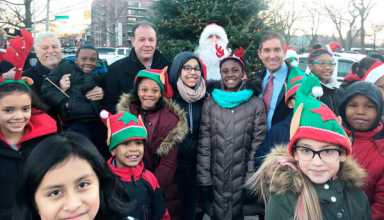 Klein Hosts Peace Plaza Tree Lighting