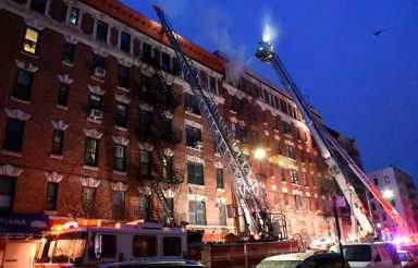 Clay Avenue Fire Displaces 29 Families