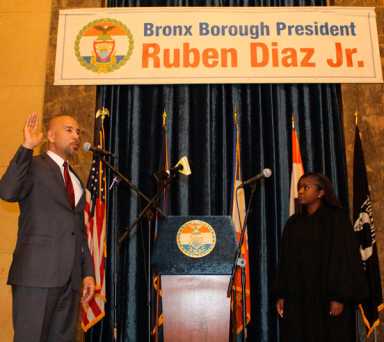 BP Diaz Sworn In For 3rd Term