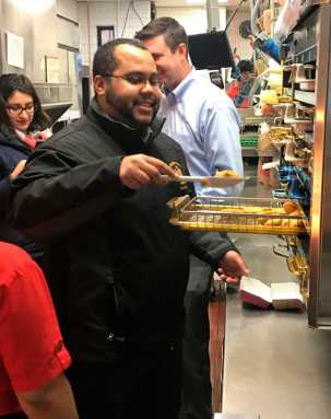 Pichardo Visits Jerome Ave. McDonald’s