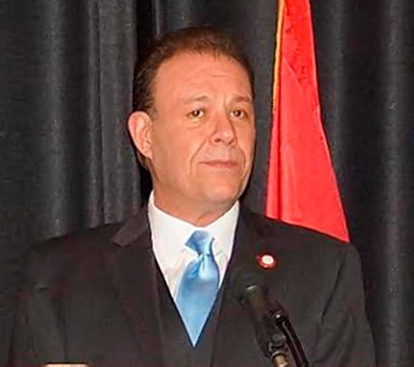 Gjonaj holds inaugural ceremony at Lehman