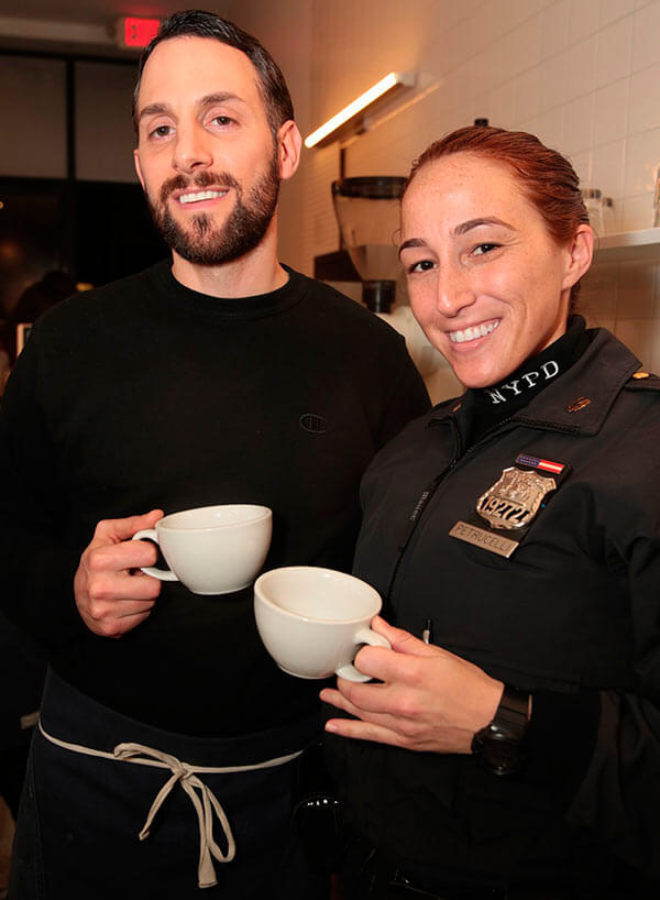 45th Pct. Hosts Coffee With A Cop|45th Pct. Hosts Coffee With A Cop