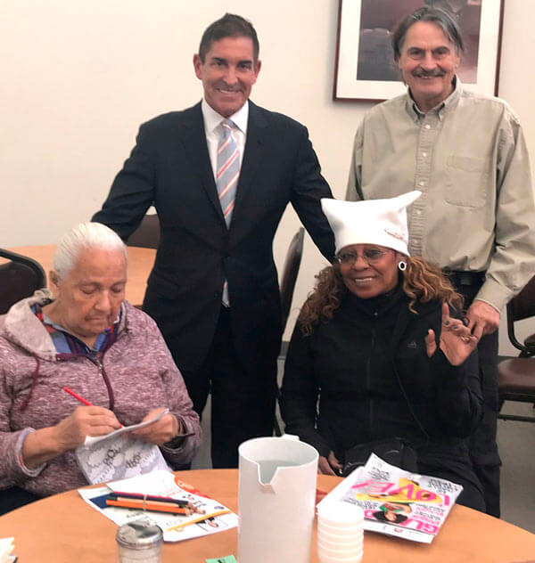 Klein Visits R.A.I.N. Boston Rd. Elders