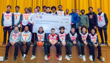 Centers Health Honors H.S. Coach, Team