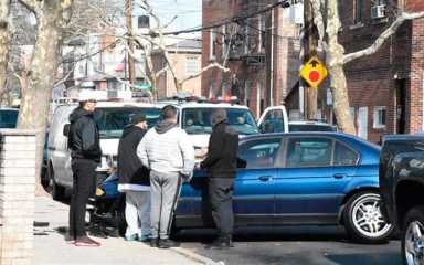 Car Crashes Into Fire Hydrant