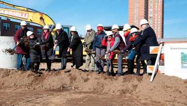 GCA breaks ground on new Soundview school building|GCA breaks ground on new Soundview school building