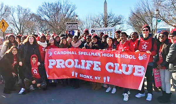 Spellman Students At March For Life