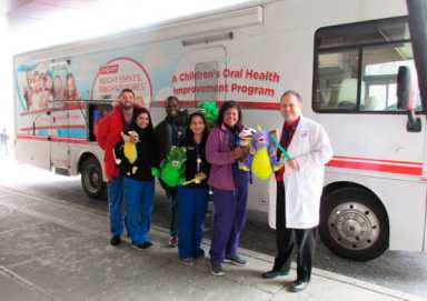Jacobi Hospital Hosts Dental Van Visit