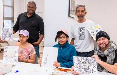 Students Enjoy Mask-Making Workshop
