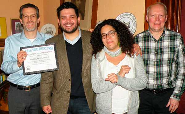 EBHF Honors Angel Hernandez