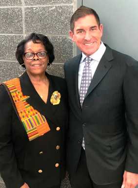 Klein Attends CB9’s Senior Meeting