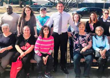 Klein Visits TN Senior Center Elders