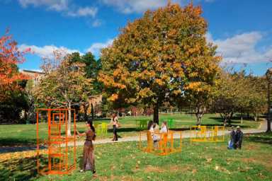 ‘Sitting Together’ leads discussion at Joyce Kilmer Park