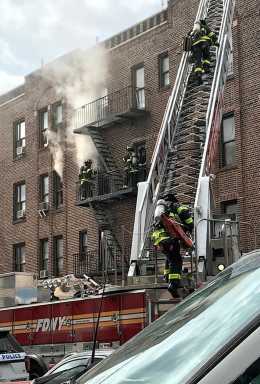 3 Injured In Tinton Avenue Fire