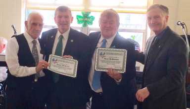 AOH Honors McKenna, McMorrow
