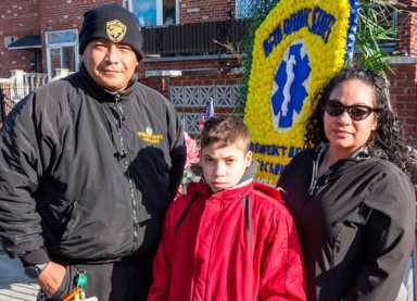 Candlelight Vigil Held For Slain EMT