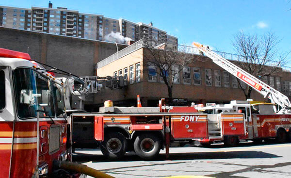 Fire At Co-op City Family Restaurant