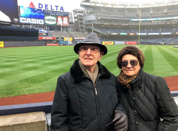 WWII vet attends first NY Yankees opening day game