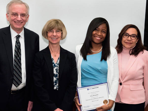 Bernardez Graduates NYU Program