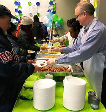 S. Bx. NeON Holds Community Breakfast