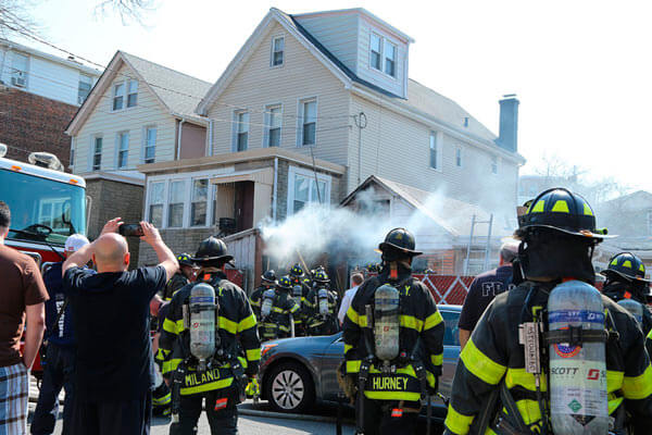 Shed Fire At 1281 Bradford Avenue