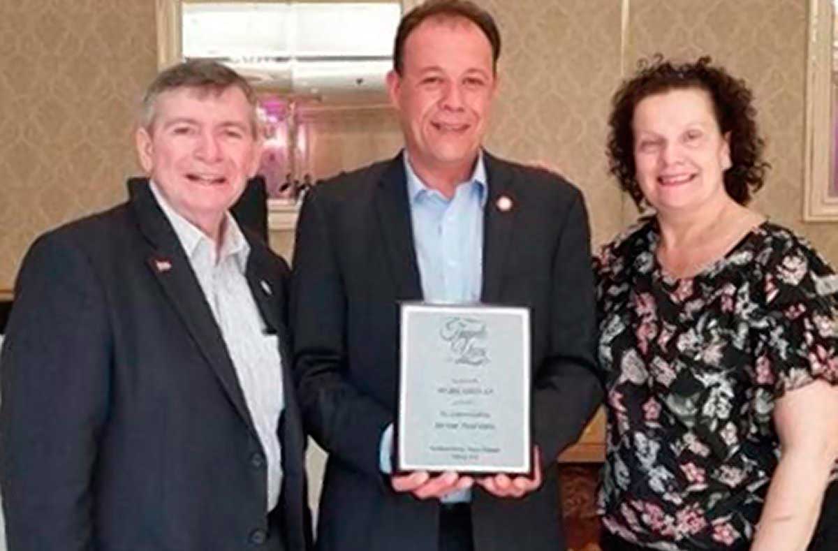 Gjonaj Honored At NEBSC Spring Dance