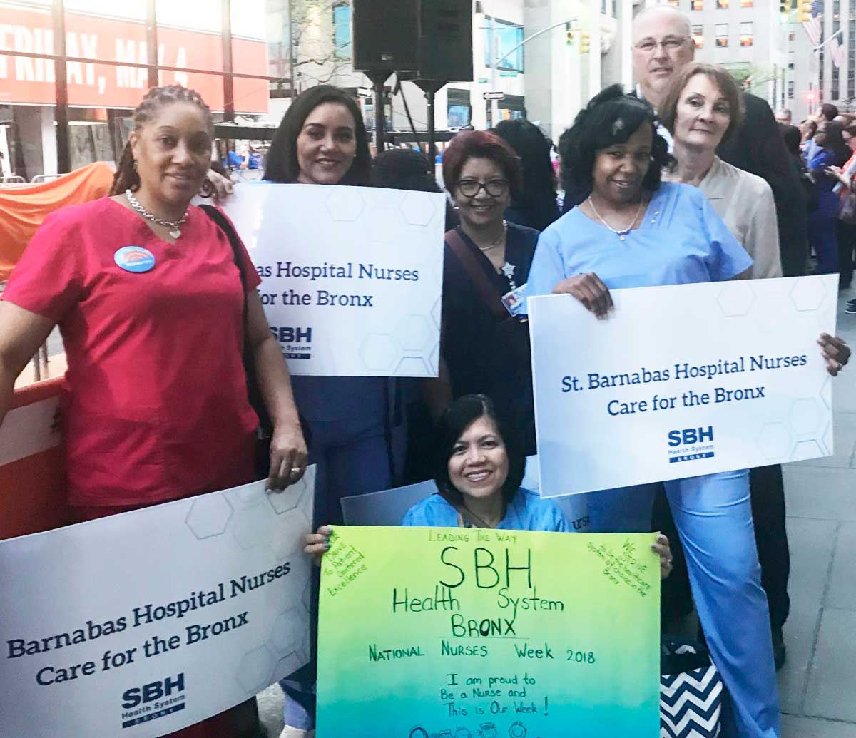 St. Barnabas Nurses Attend ‘Today Show’ Bronx Times