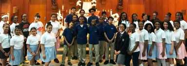 St. Francis Of Assisi Performs At Gospel Fest