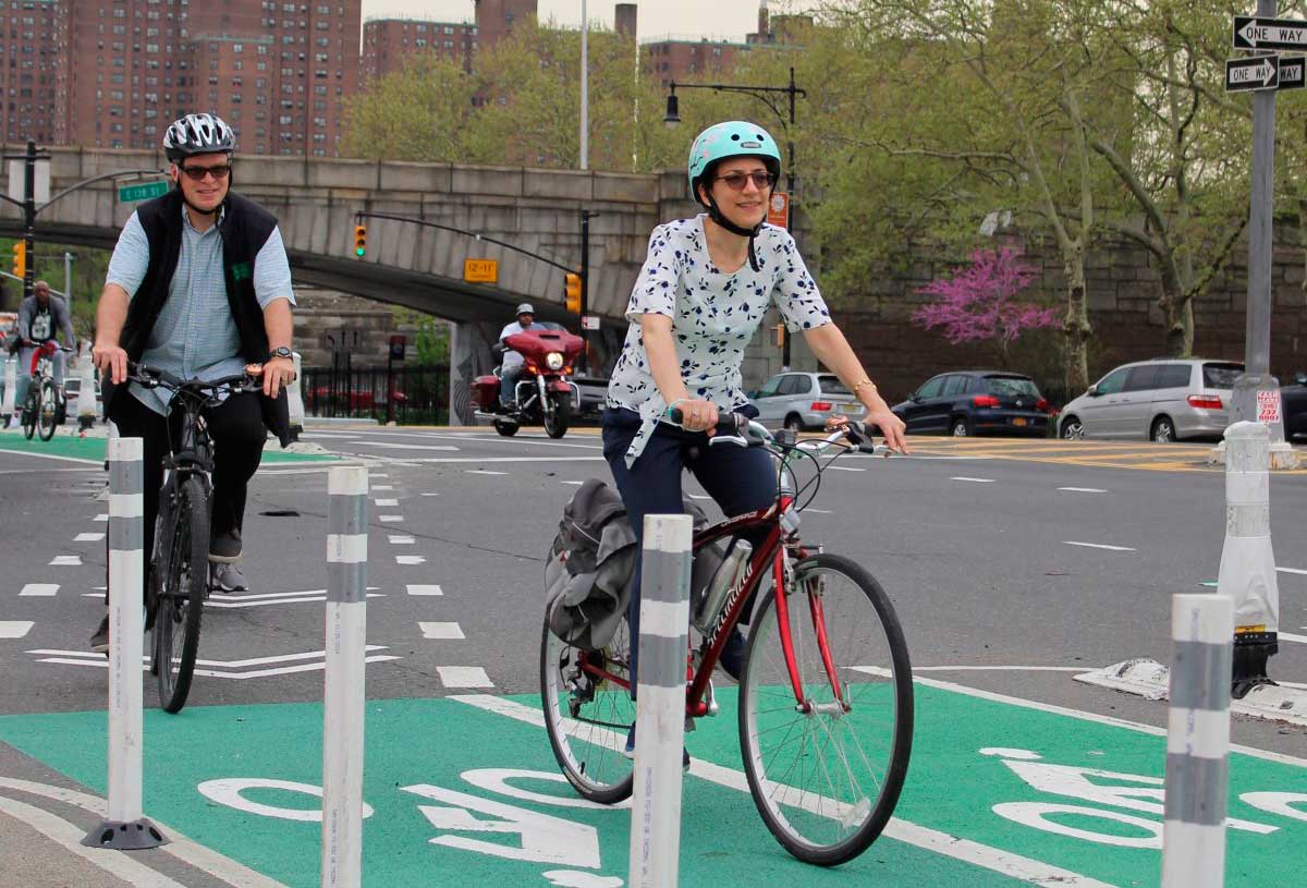 New bike lanes add safety to Harlem River crossing
