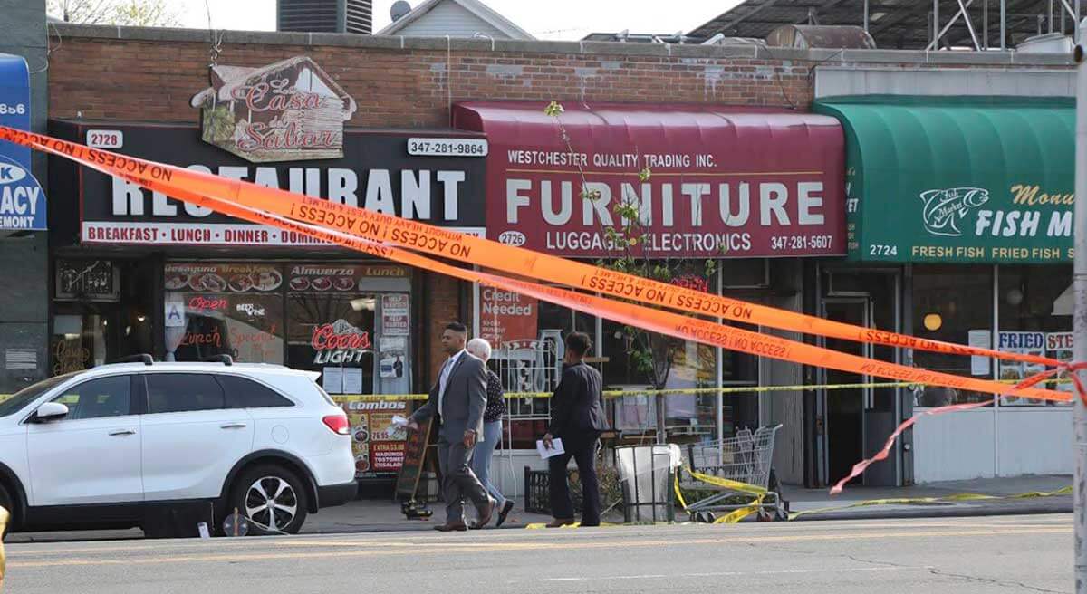 Bomb Scare In Throggs Neck