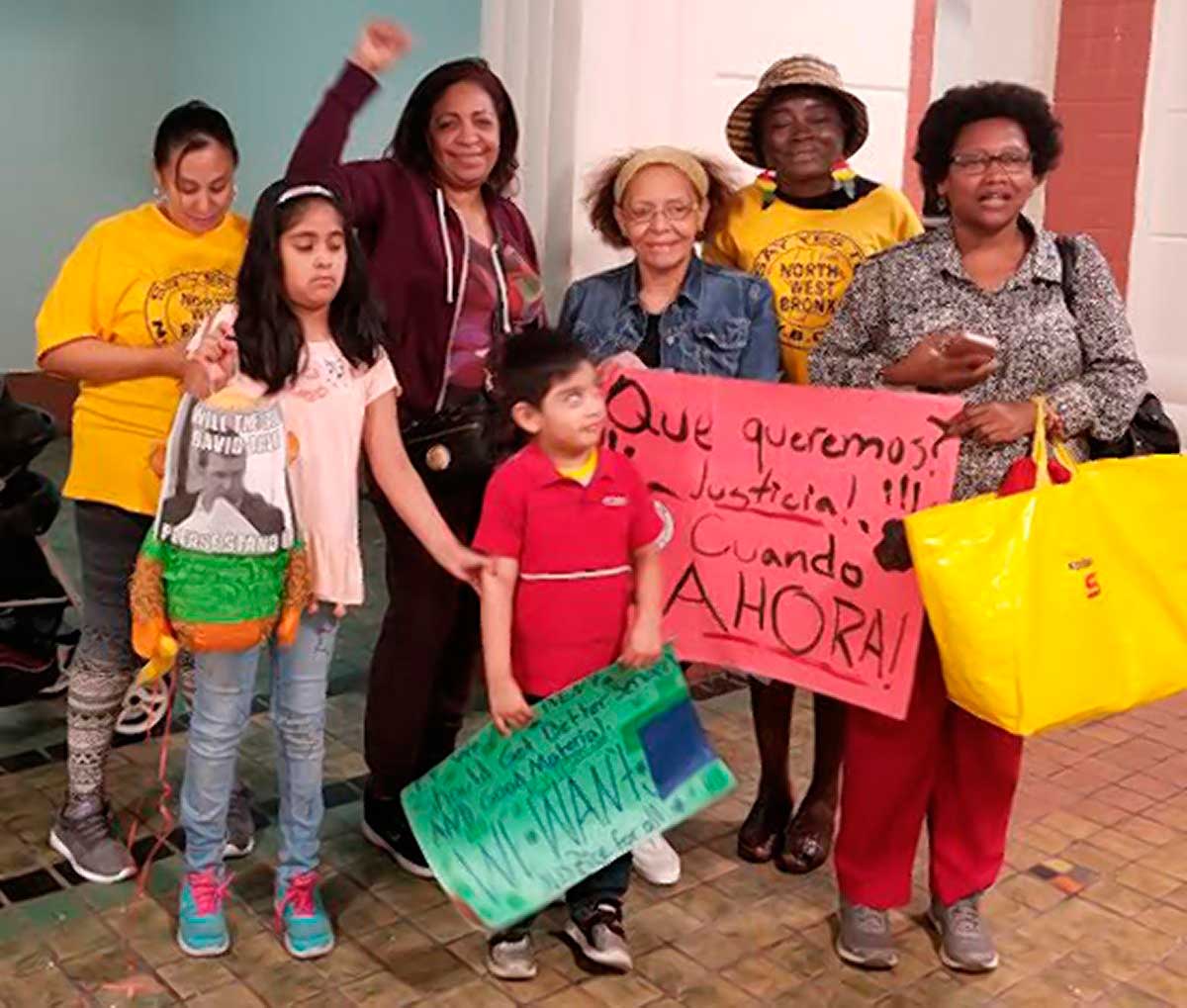 East 176th tenants rally against harassing landlord