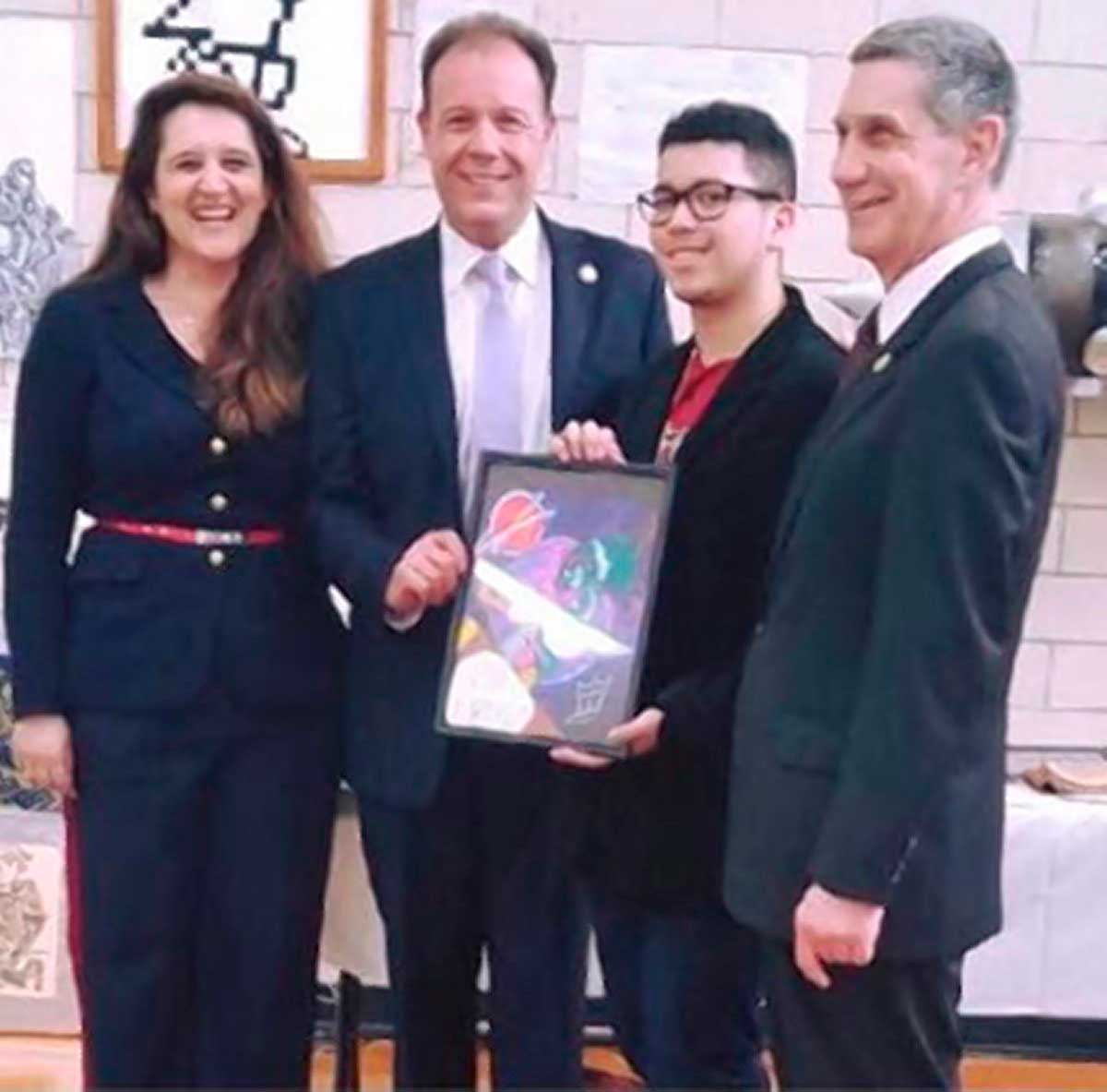 Msgr. Scanlan Hosts Student Art Show