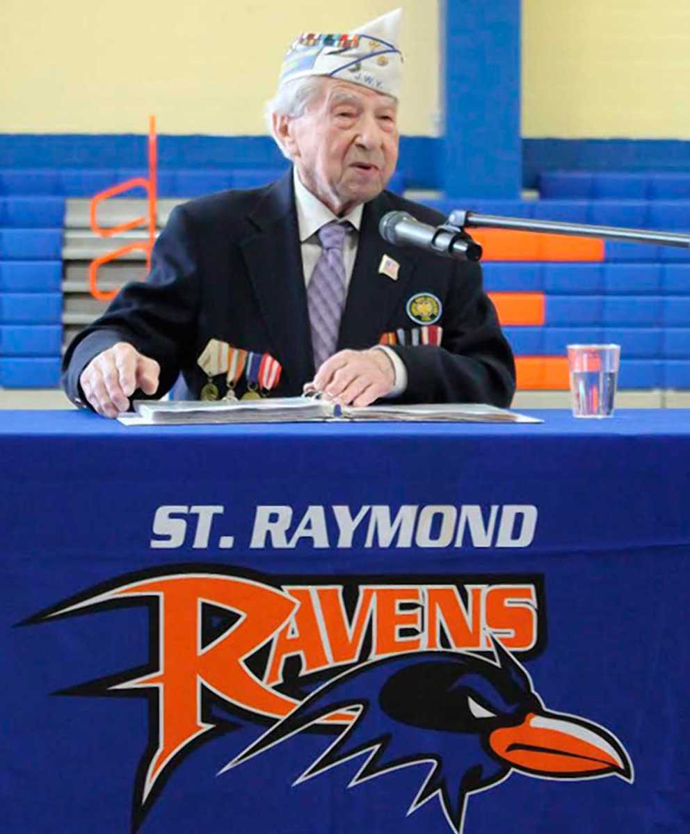 St. Raymond’s Welcomes WWII Liberator