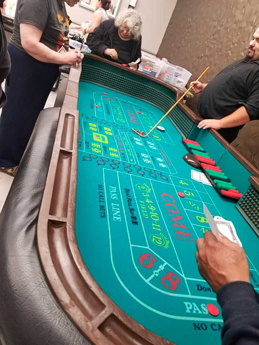 Triboro Center Hosts Casino Day