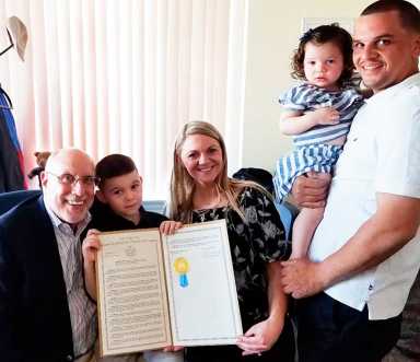 Benedetto Raises Apraxia Awareness