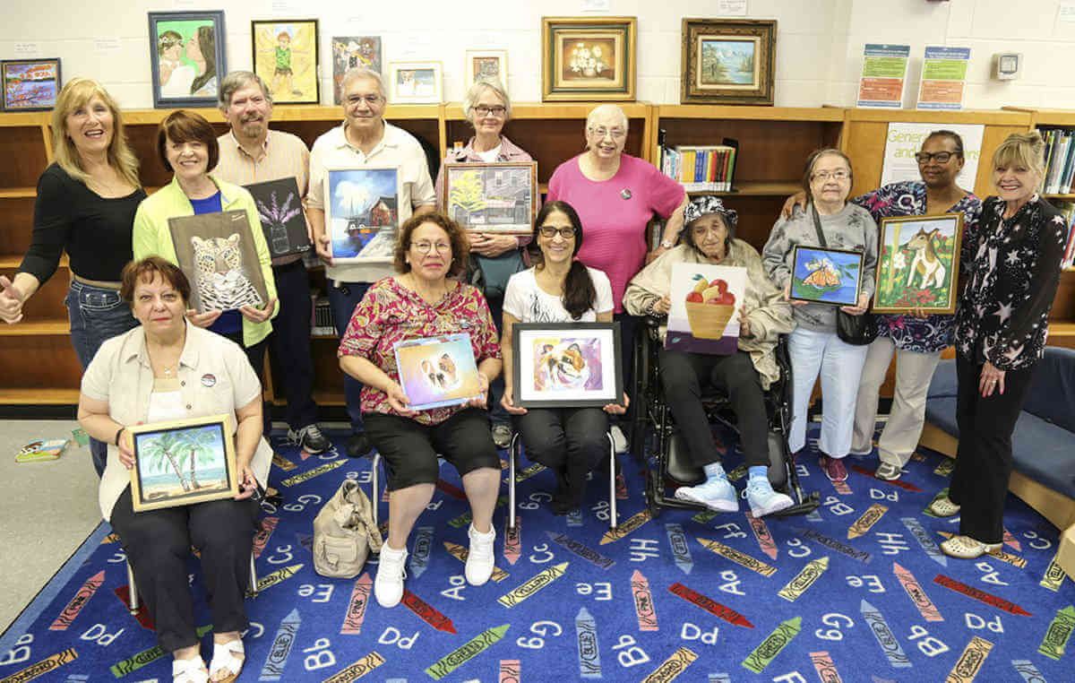 R.A.I.N. Middletown Elders’ Art Exhibited