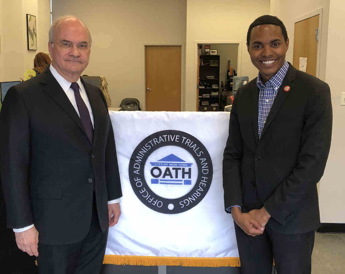 Torres, OATH Hosts Neighborhood Pop-Up Court