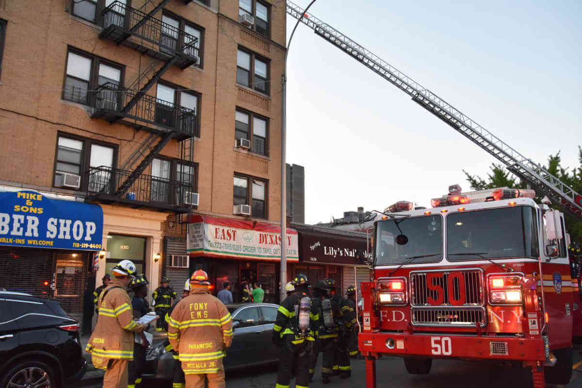 Fire At Eastern Dynasty Restaurant