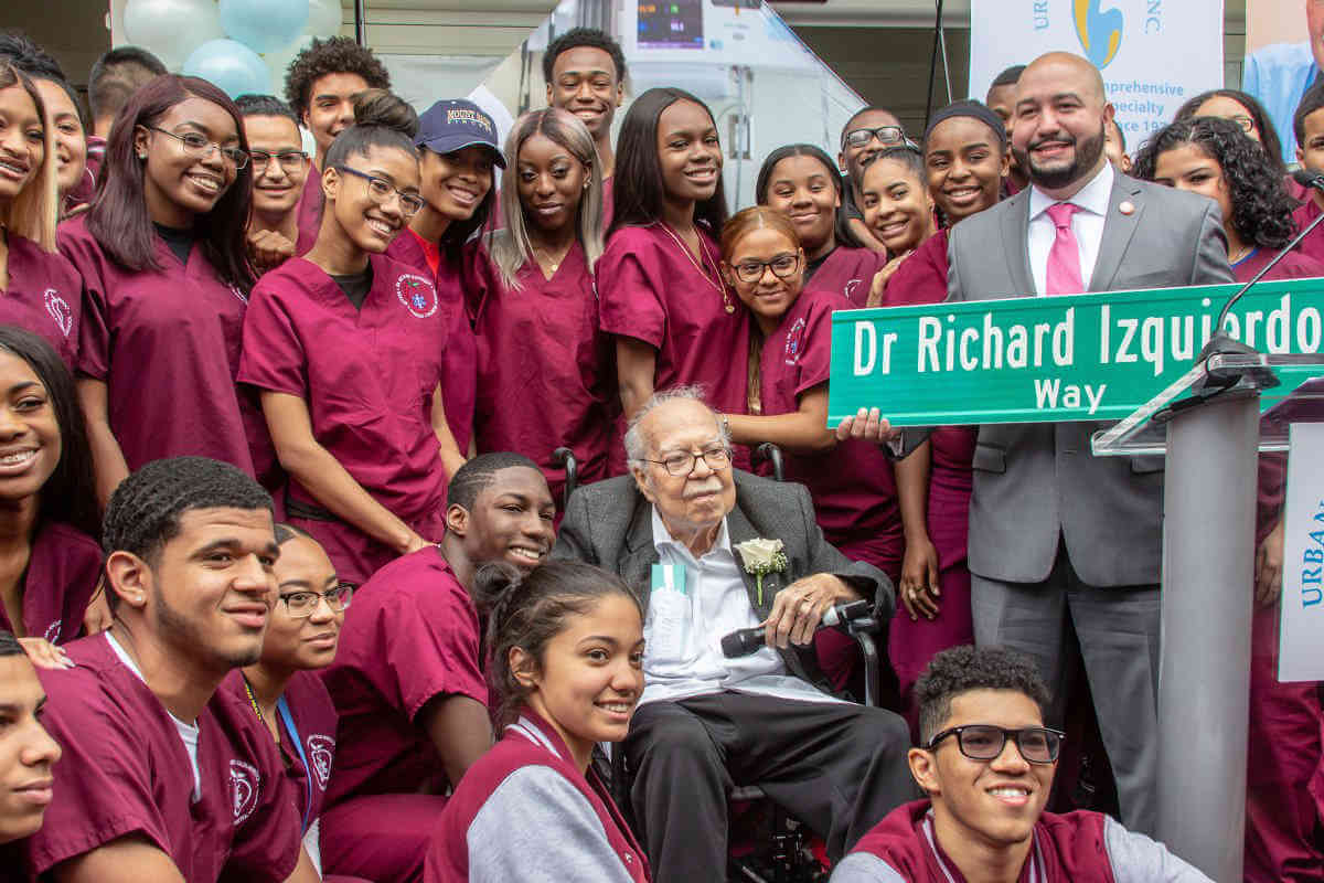 Local doctor attends his street renaming on S. Boulevard|Local doctor attends his street renaming on S. Boulevard