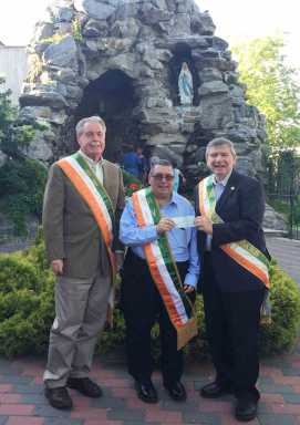 Hibernians Support St. Lucy’s Food Pantry