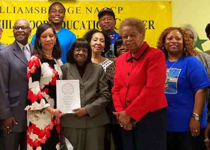 King Visits NAACP’s Williamsbridge