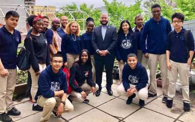 Salamanca Meets College Prep Students