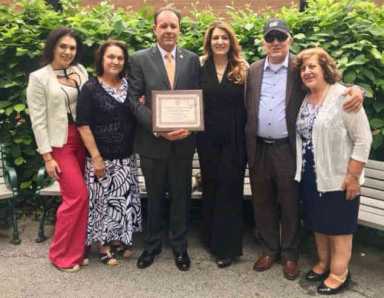 BCHS Honors Councilman Gjonaj