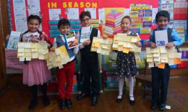 Holy Family Kids At Publishing Party