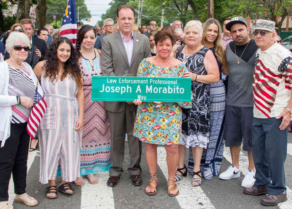 Street renamed for Bronx vet, LEP Joseph Morabito