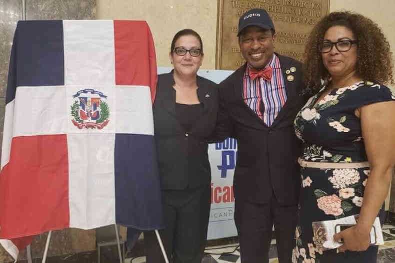 King Thanks Dominican Day Parade Leaders