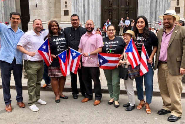 Salamanca Marches In National PR Parade