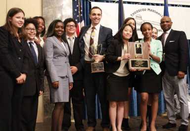 P.S. 71’s 7th graders win 2018 Junior Mock Trial
